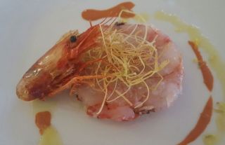 Gâteau aux crevettes